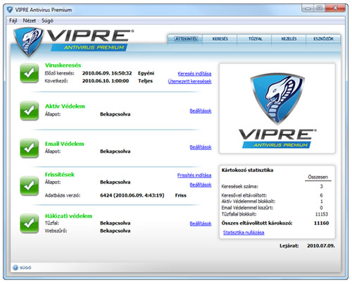 vipre antivirus prémium 4.0.6.0 - Védelem [Letöltés] - SWZ Fórum